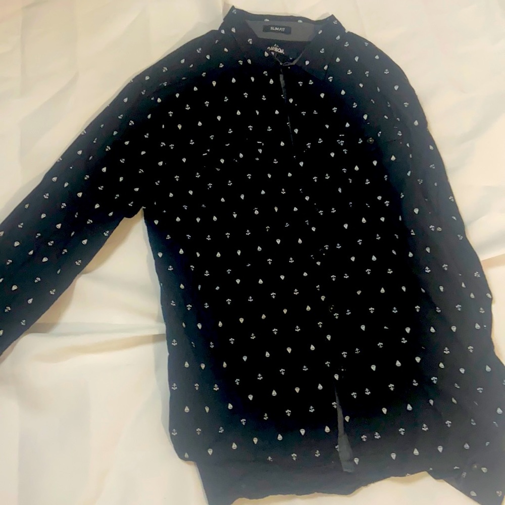 XL slim fit button down shirt